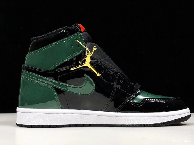 MaikeSneakers SoleFly Team x Air Jordan OG 1 High Retro Black Orange-Fir AV3905-038 0708